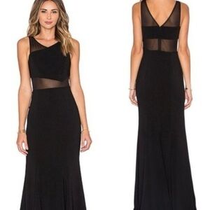 Jay Godfrey Black Tie Dress